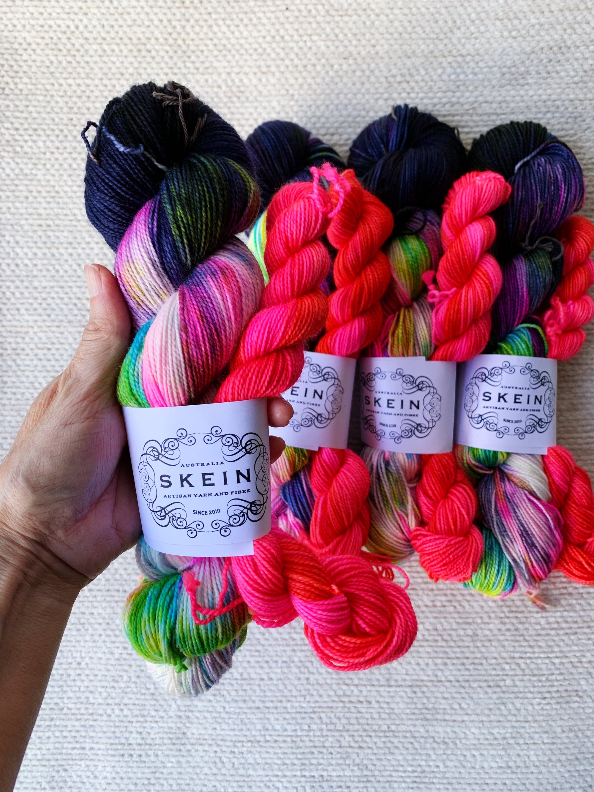 Liquorice All Sort with Strawberry Fizz - Sugar Rush Sock Kit