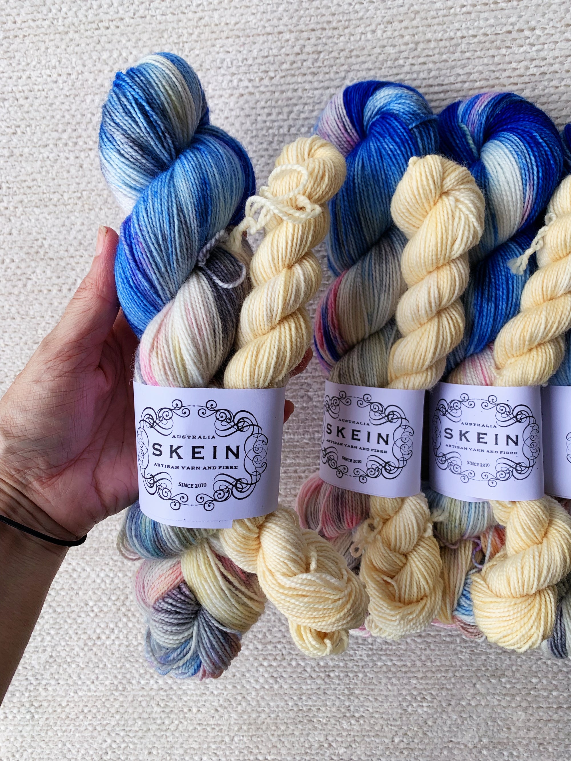 Peppermint Macaroon with Cream - Sugar Rush Sock Kit
