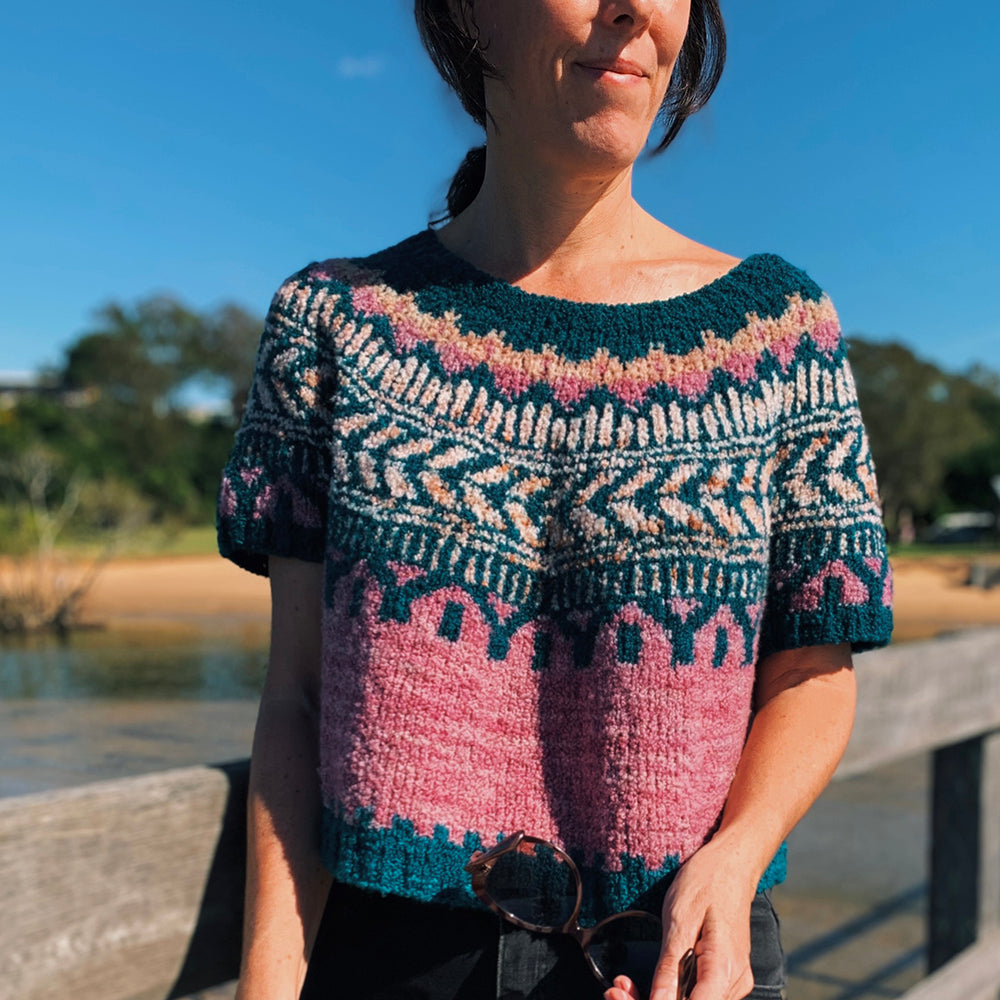 Bouclé Soldotna Crop - Pre Order