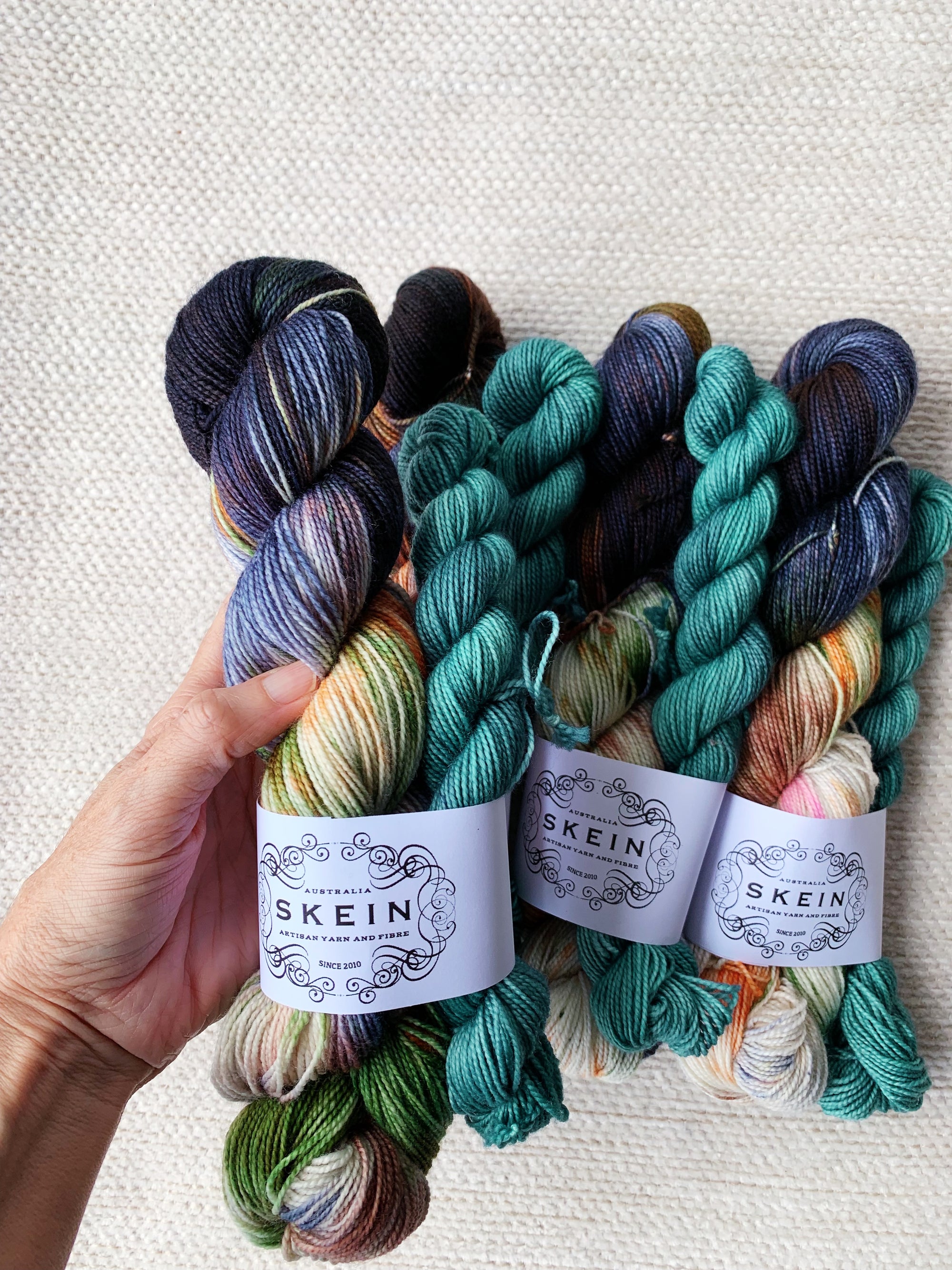 Pecan Pie with Peppermint Tea - Sugar Rush Sock Kit