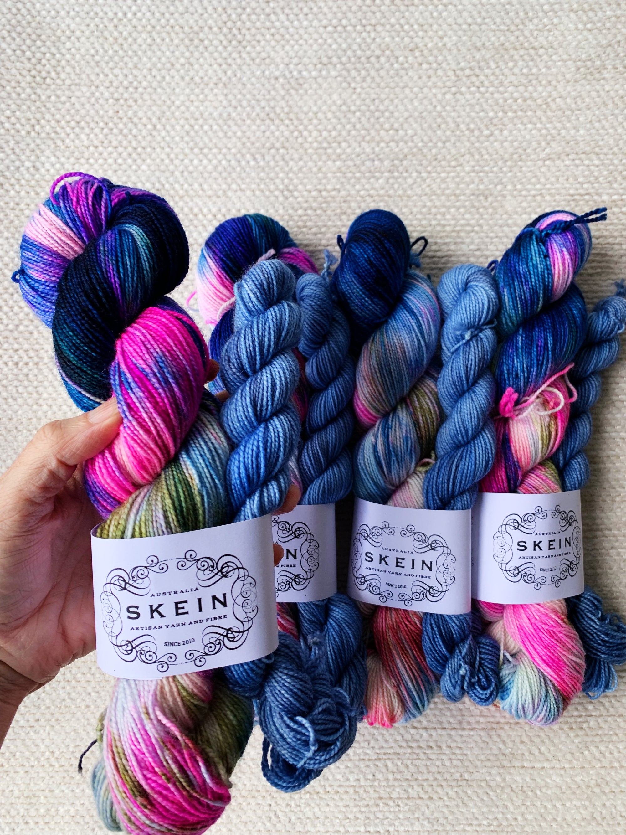 Icy Pop with Blueberry Smoothie - Sugar Rush Sock Kit