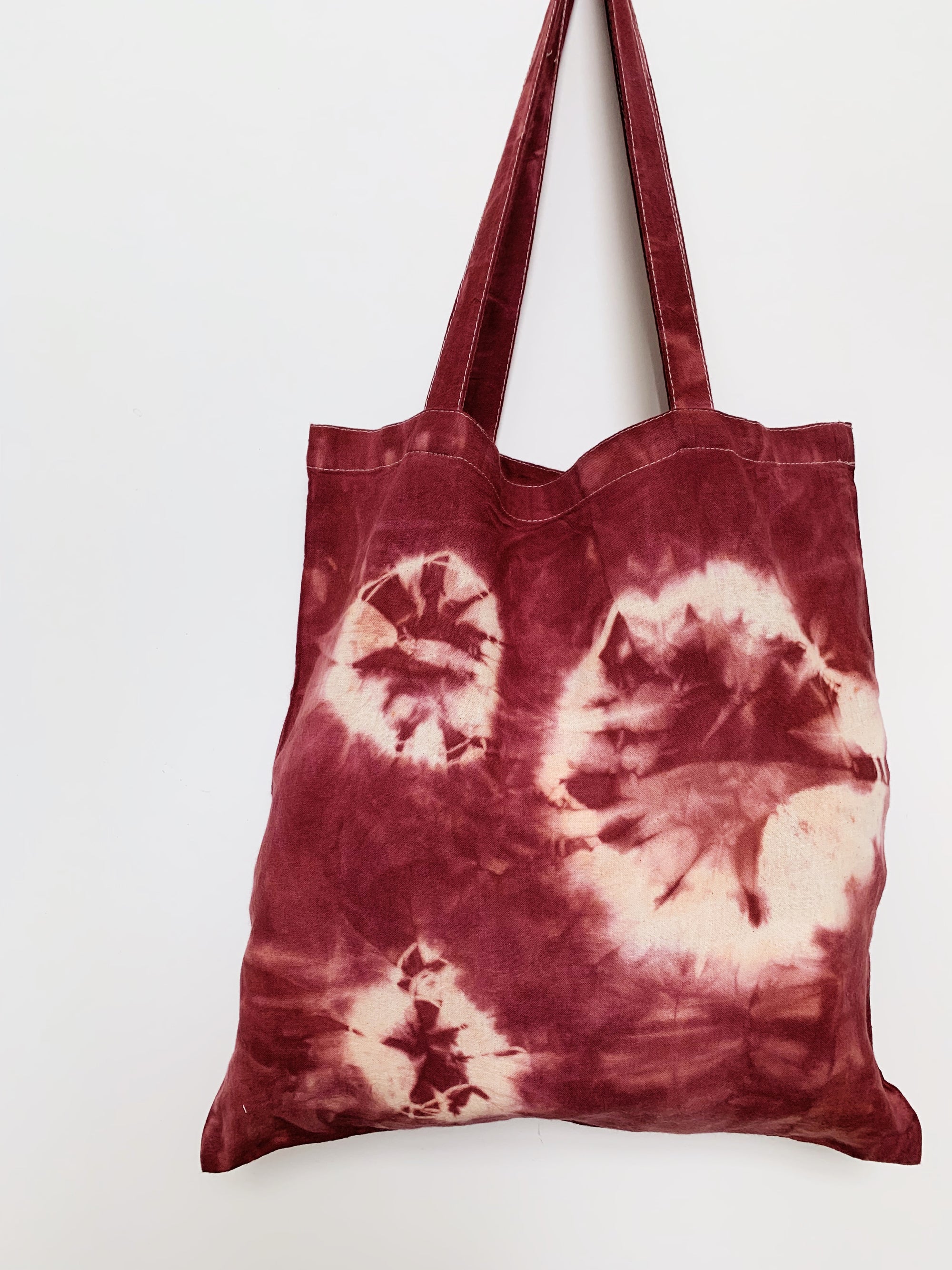 Bay - Shibori-Dyed Project Bag