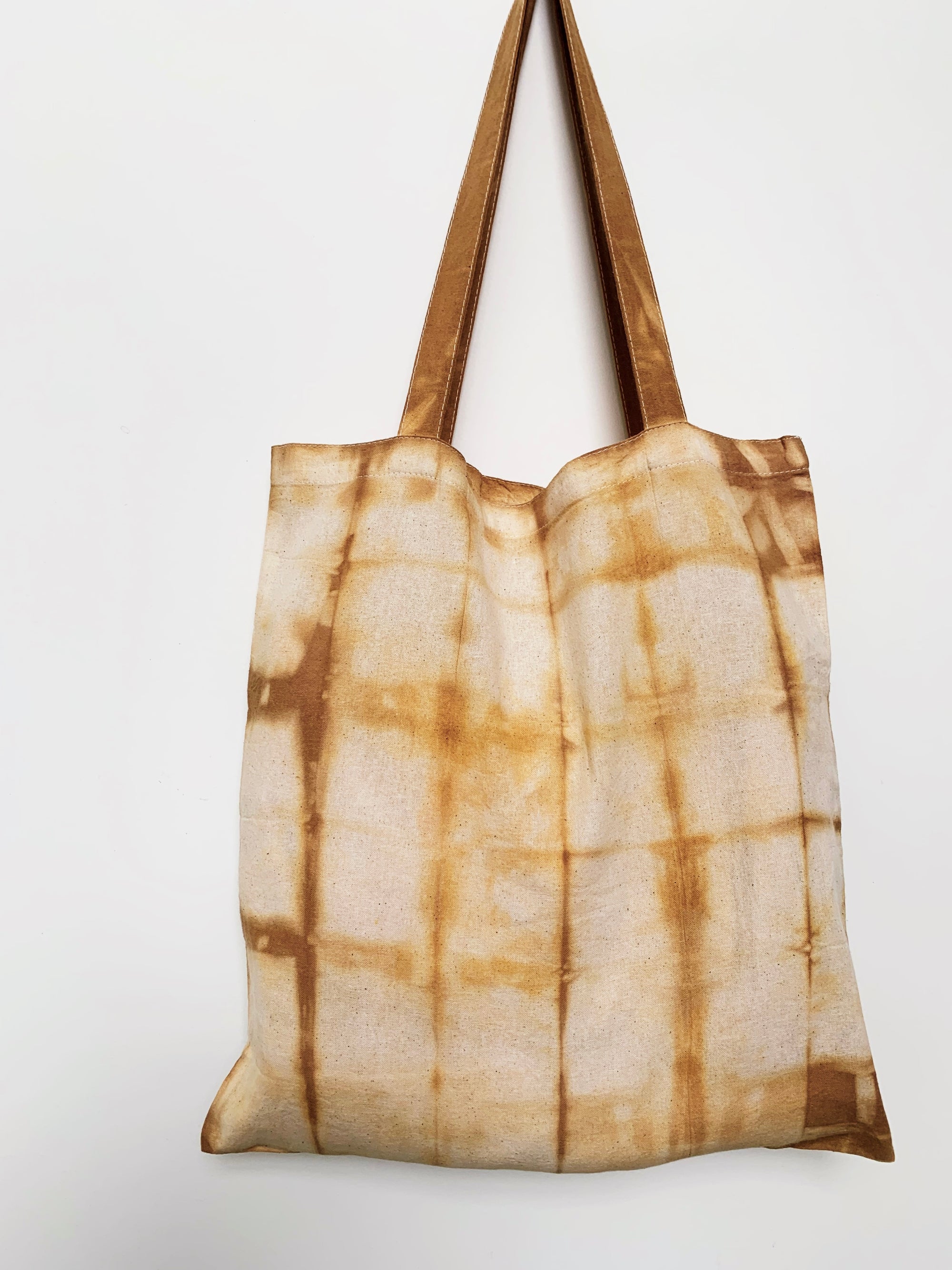 Coastal - Shibori-Dyed Project Bag