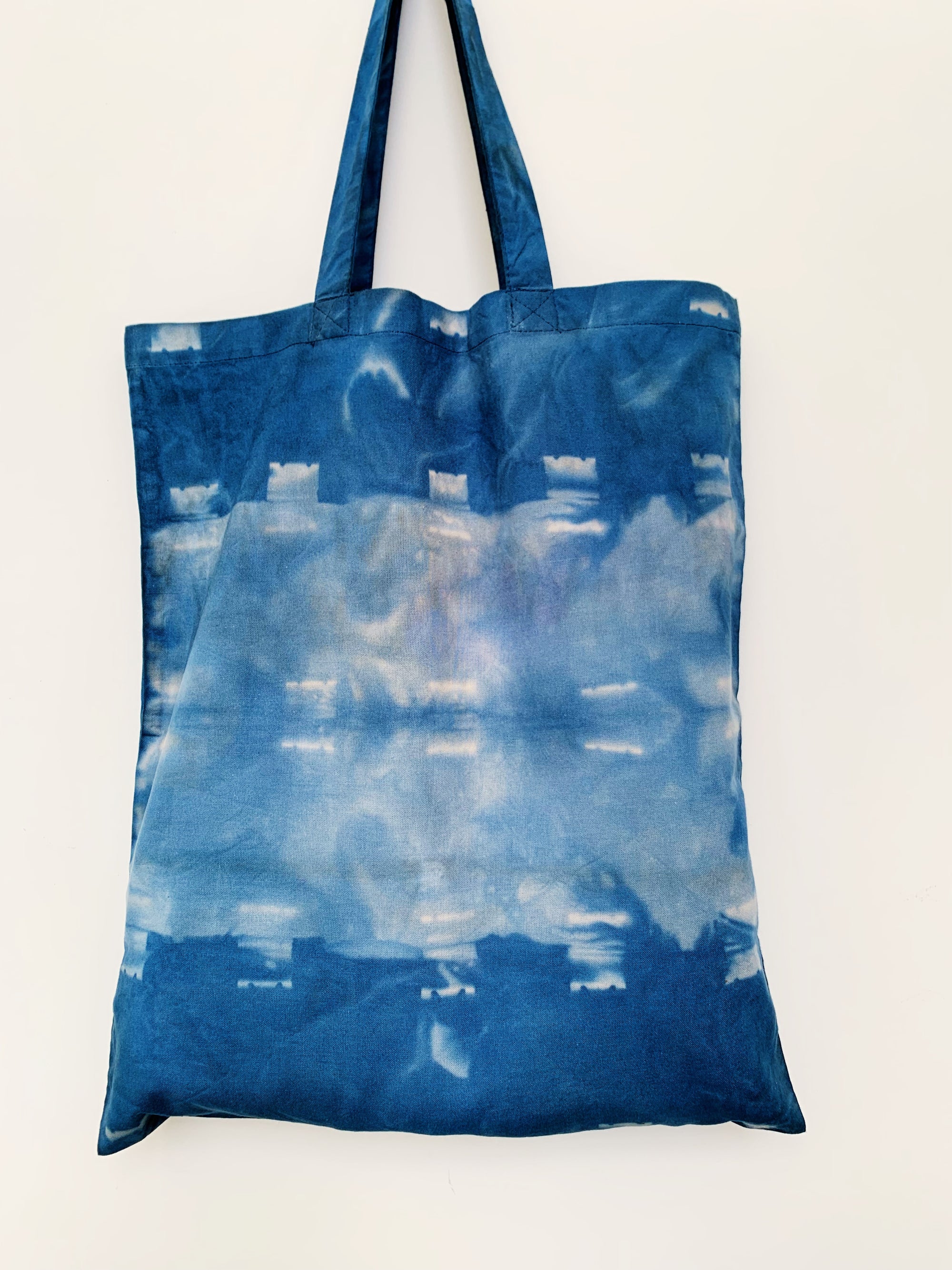 Night Sky - Shibori-Dyed Project Bag - Winter Solstice Collection