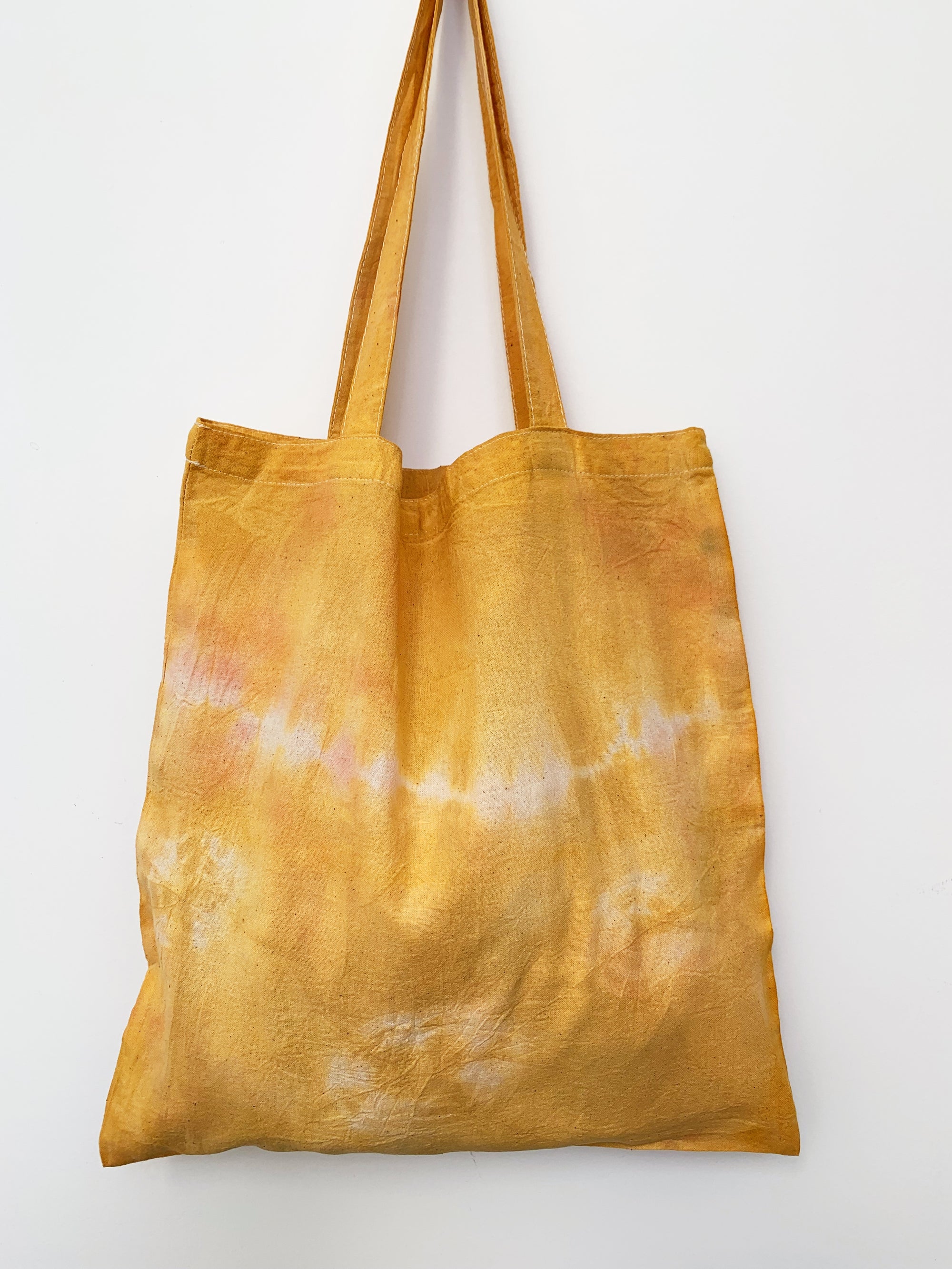 Yellow Jasper - Shibori-Dyed Project Bag - Crystal Collection