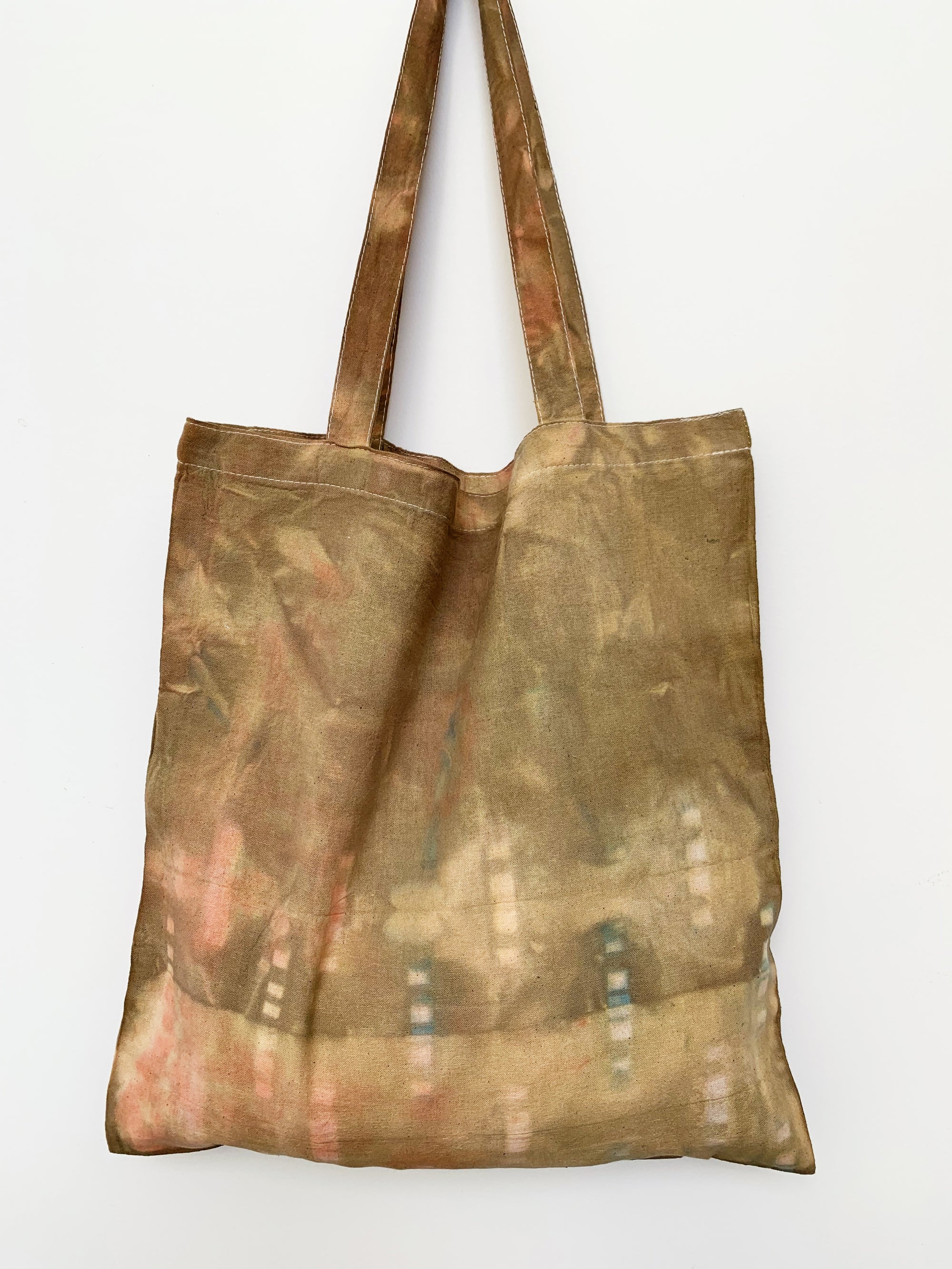 Unakite - Shibori-Dyed Project Bag - Crystal Collection