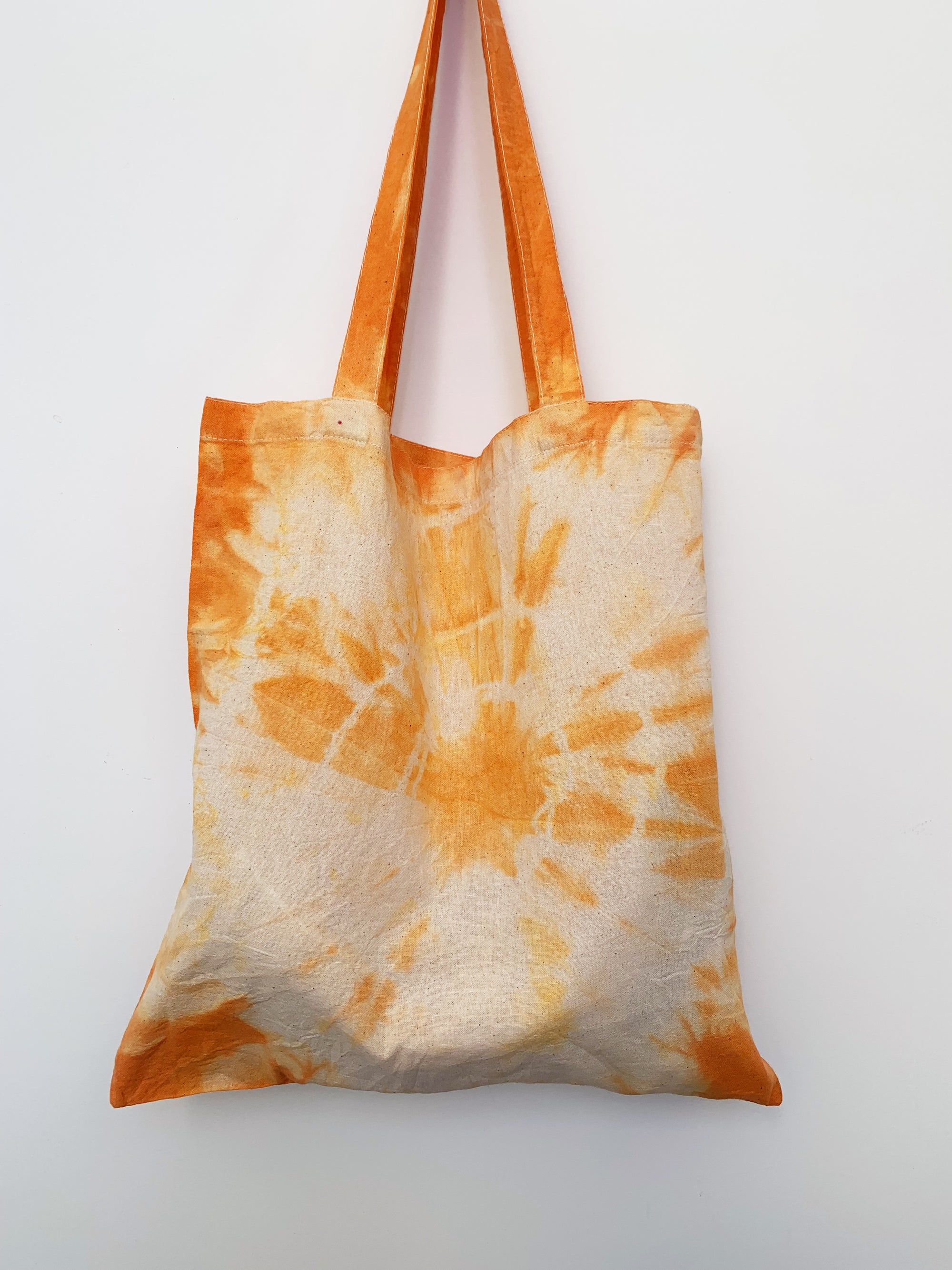 Honey Comb Calcite - Shibori-Dyed Project Bag - Crystal Collection