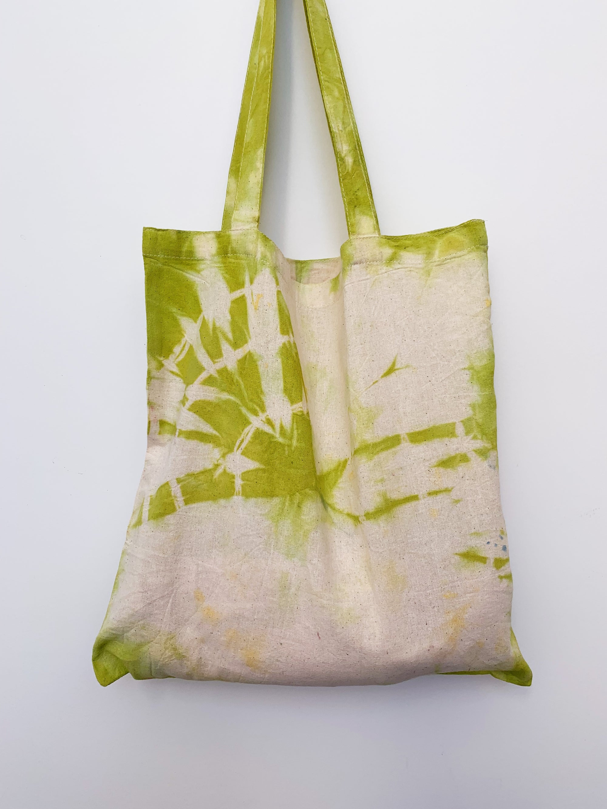 Gaspeite - Shibori-Dyed Project Bag - Crystal Collection