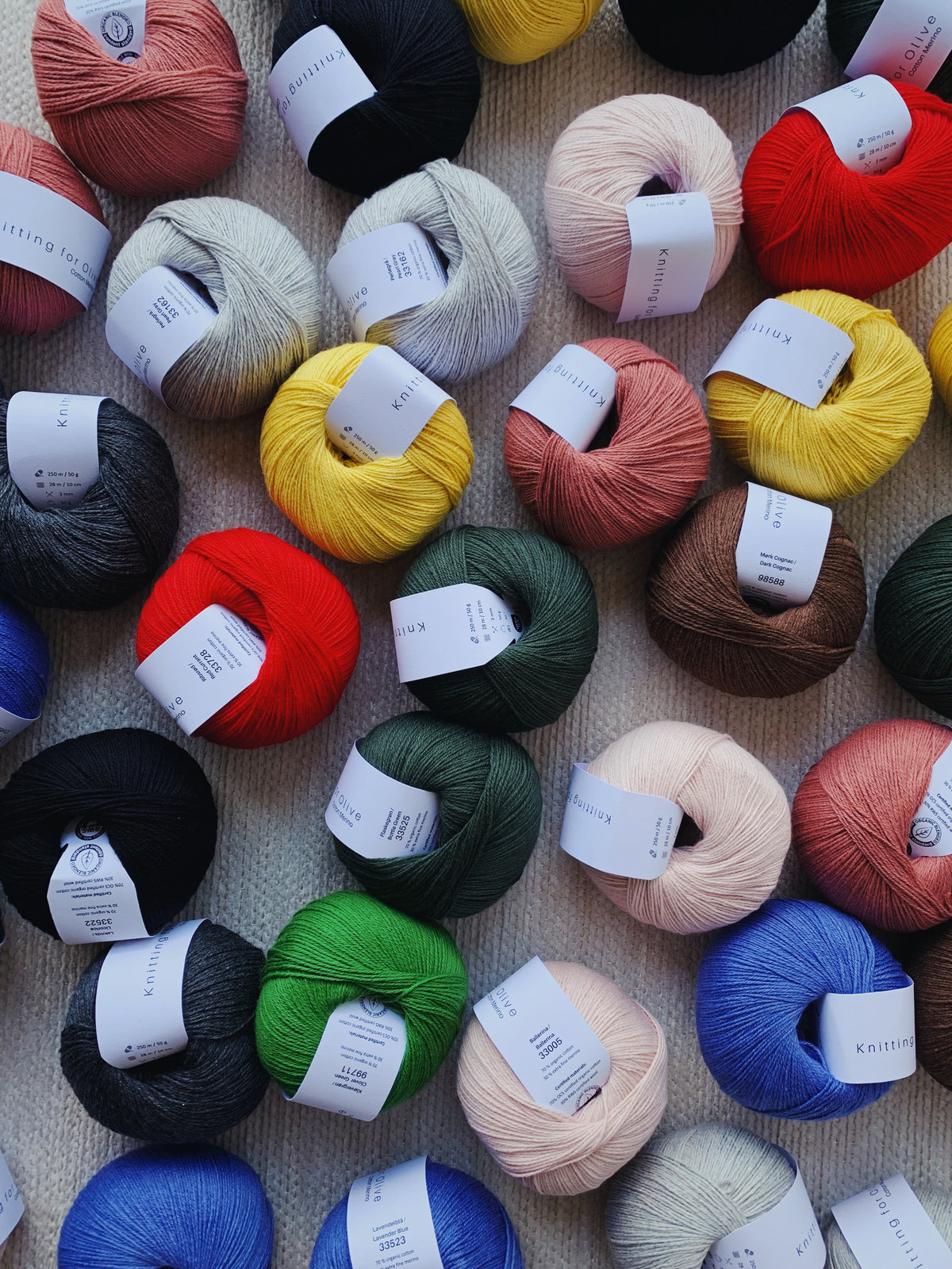 Scraptober yarn and knitting inspiration