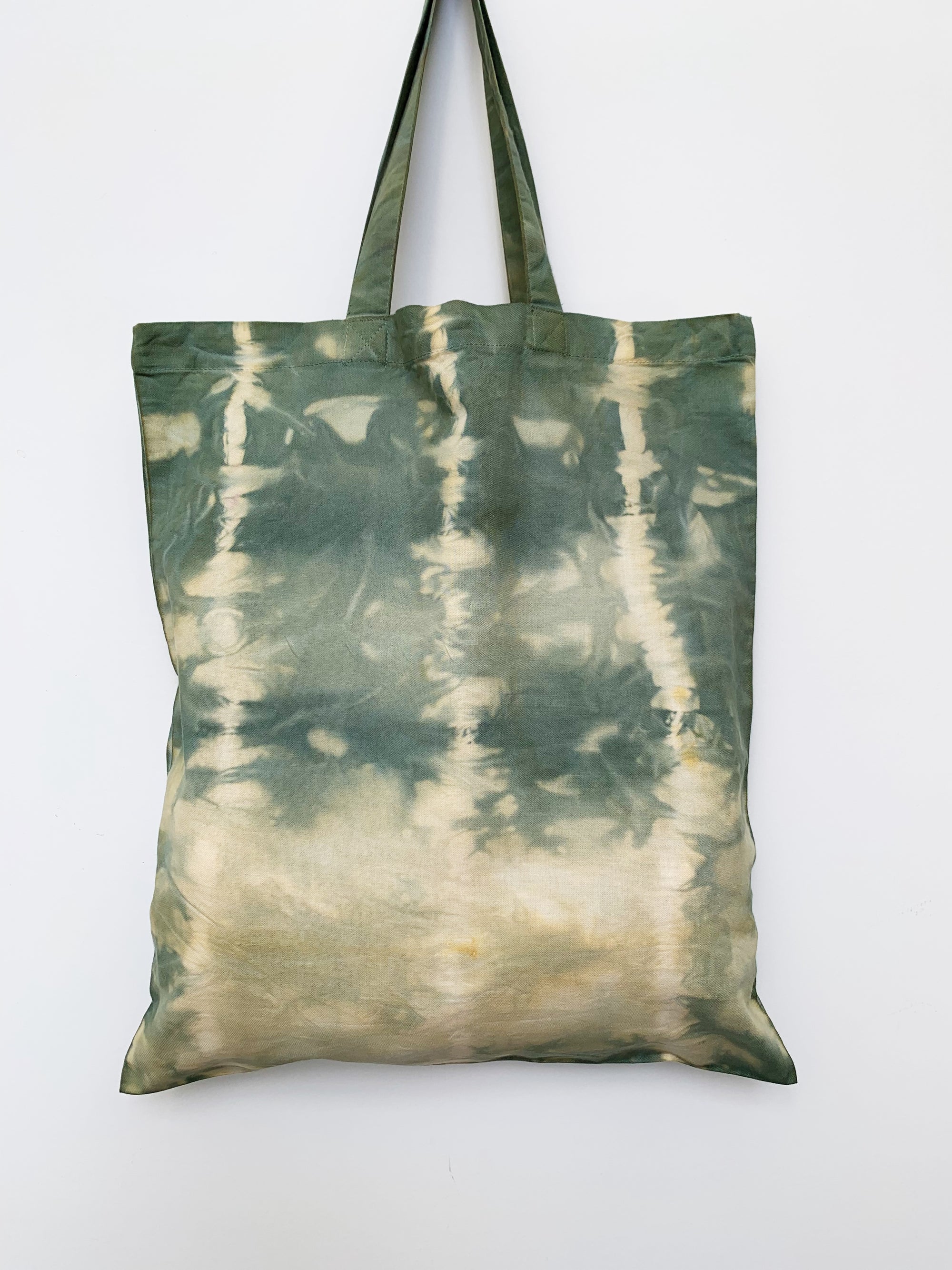Forest - Shibori-Dyed Project Bag - Winter Solstice Collection