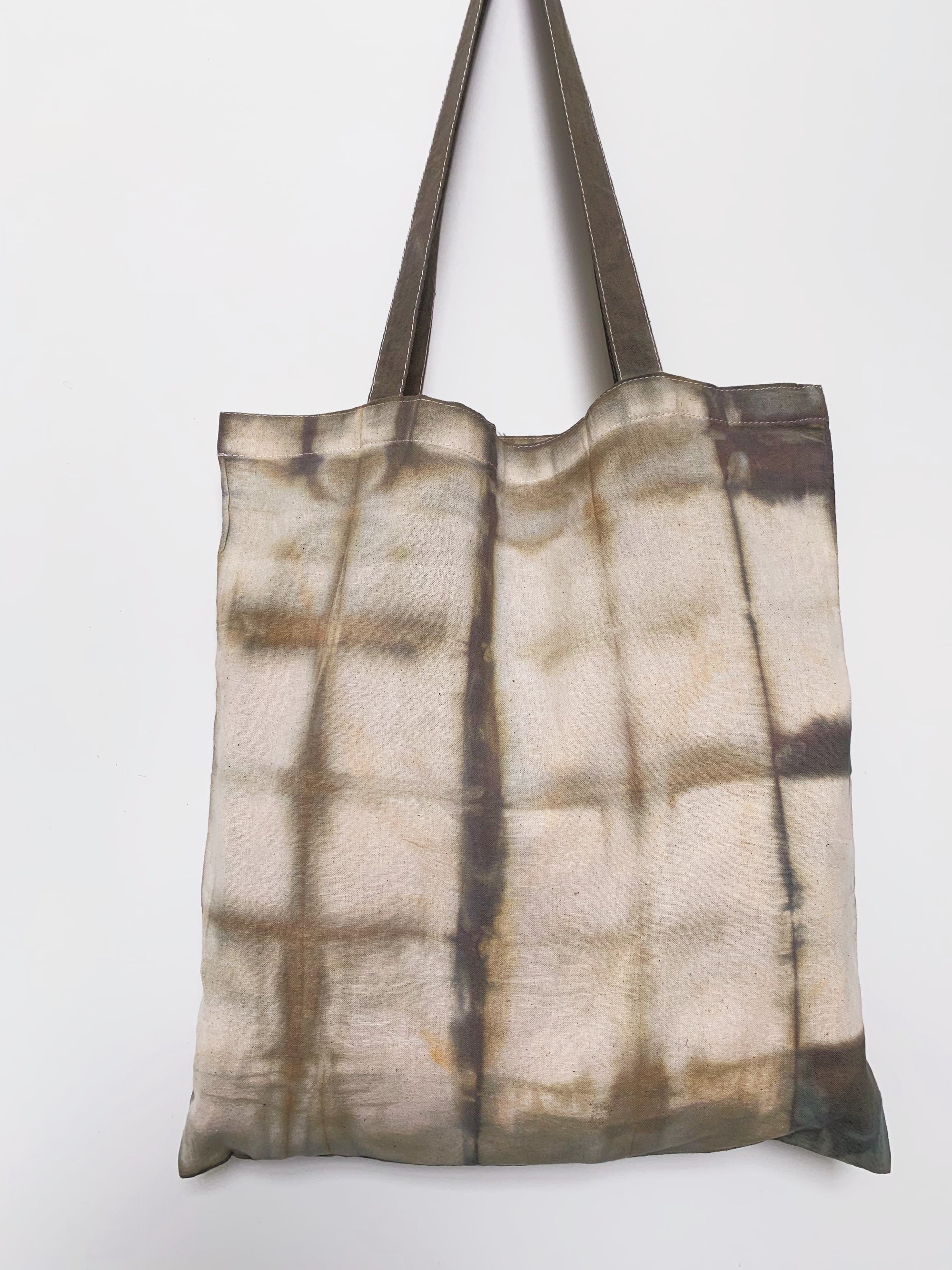 Driftwood - Shibori-Dyed Project Bag