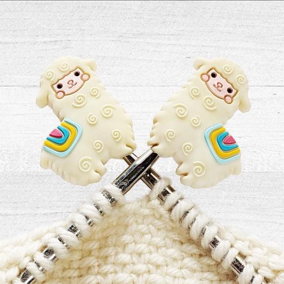 Laughing Llamas Stitch Stoppers by Pretty Warm Designs