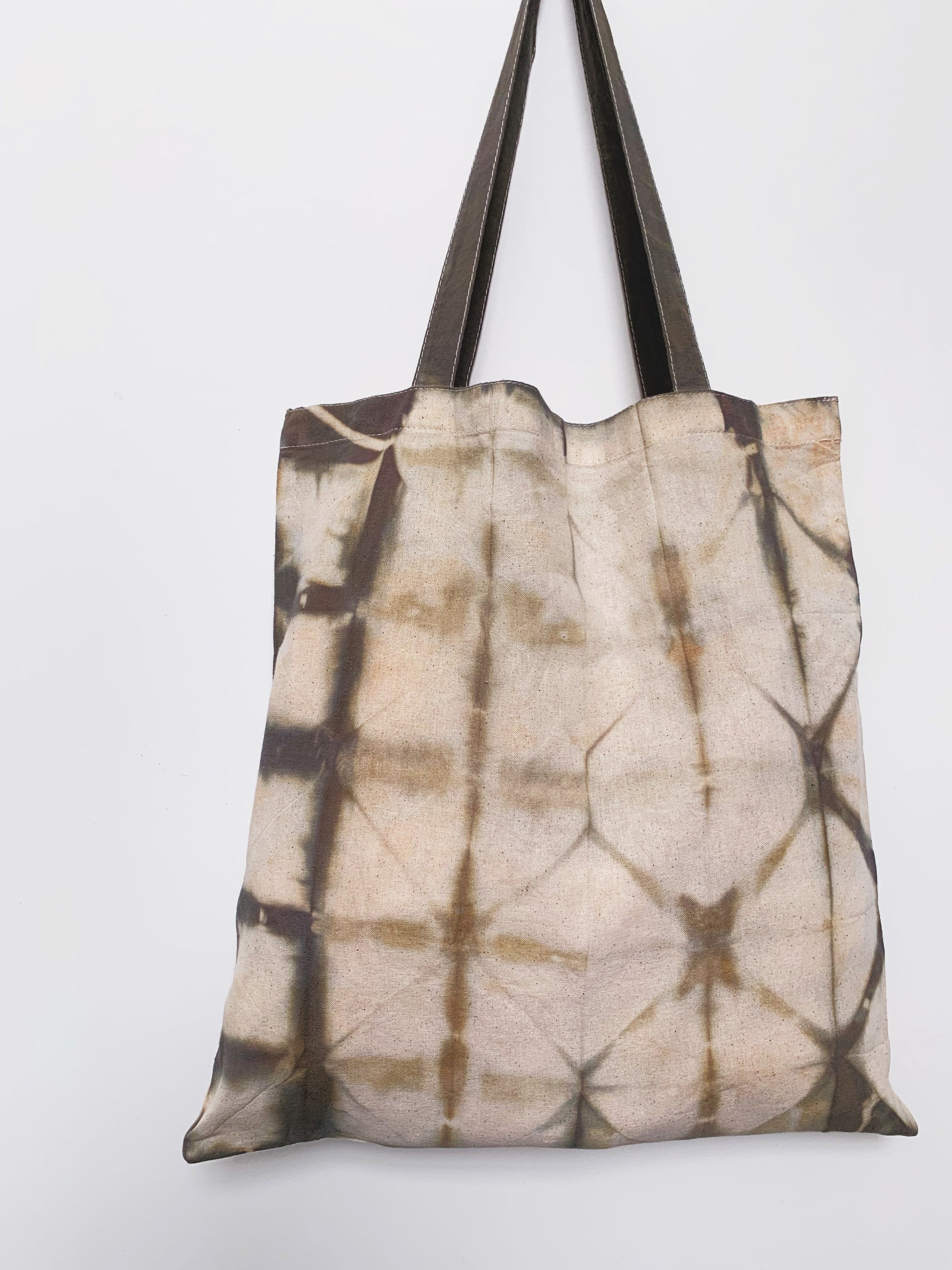 Mangrove - Shibori-Dyed Project Bag