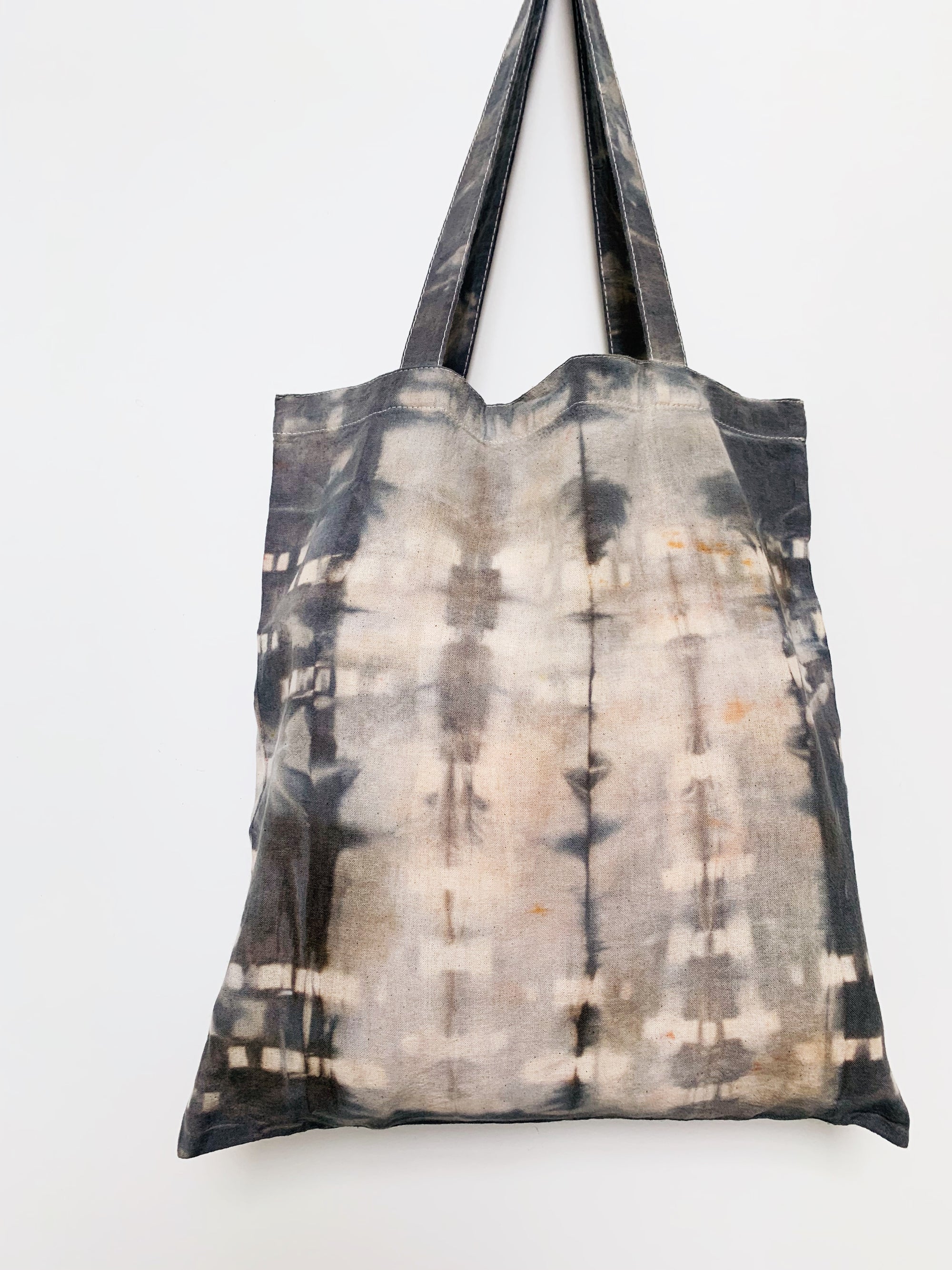 Marine - Shibori-Dyed Project Bag
