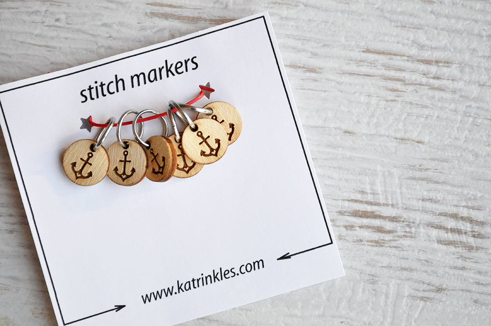 Ring Stitch Markers by Katrinkles
