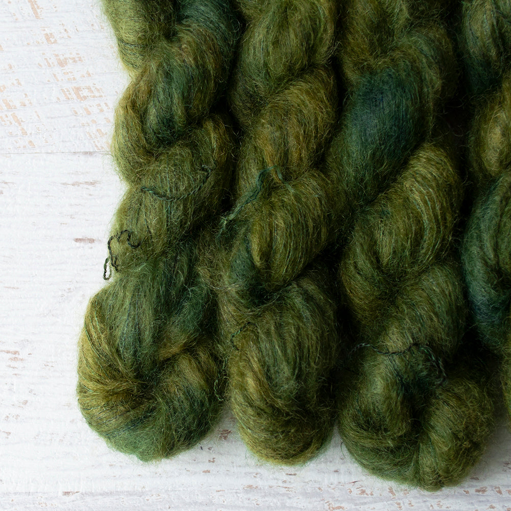 Olive - Mohair Silk Lace